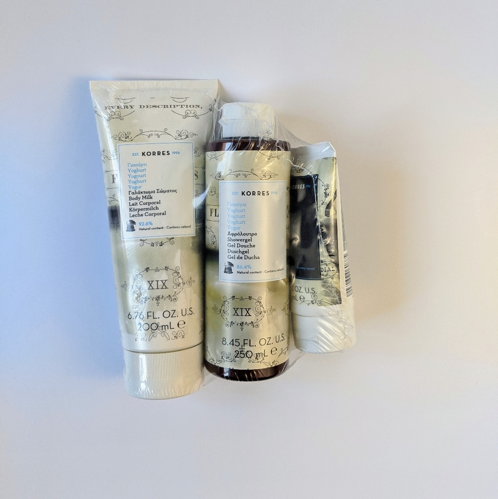 KORRES Yoghurt Bath & Body Collection [NEW]